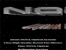 Tablet Screenshot of nova-optical.com